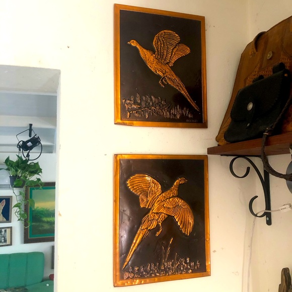 Vintage Wall Decor Copper Art Poshmark